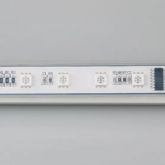 Фото #2 товара Светодиодная лента DMX-5000P-5060-60 24V Cx6 RGB (14mm, 12.5W, IP66) (Arlight, Закрытый, IP66)