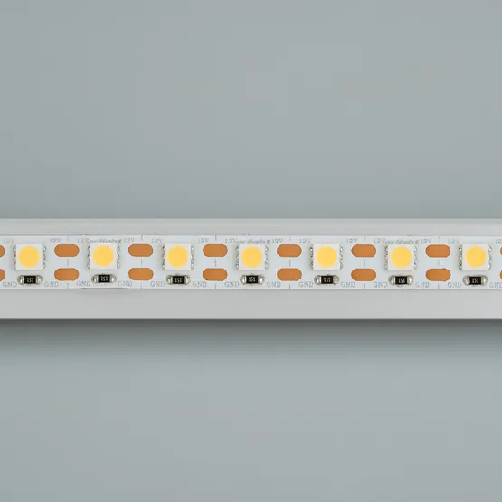 Фото #4 товара Светодиодная лента RT 2-5000 12V Cx1 Warm2700 2x (5060, 360 LED, LUX) (Arlight, 15.6 Вт/м, IP20)