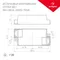Минифото #2 товара Блок питания ARJ-KE42350A (15W, 350mA, PFC) (Arlight, IP20 Пластик, 5 лет)